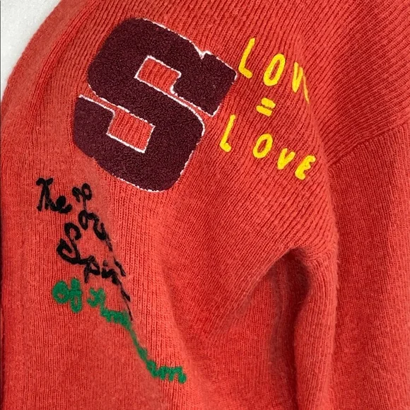 Scotch & Soda Varsity Embroidered Cardigan, L - Picture 10 of 13
